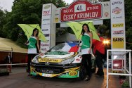 Rallye Český Krumlov: Martin Vlček s Richardem Lasevičem na startu soutěže